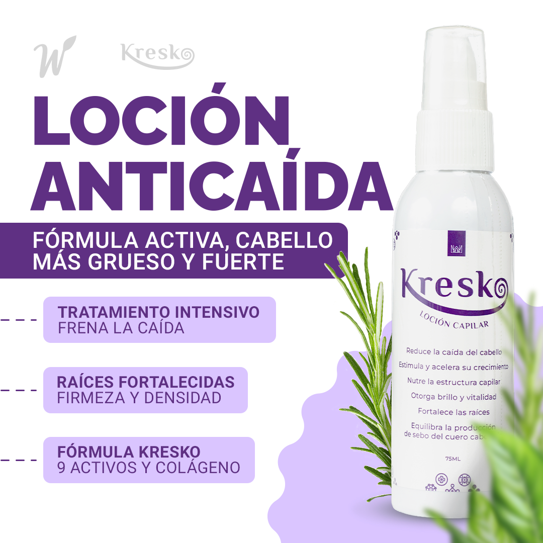 Loción CAPILAR ANTICAÍDA 75 ml