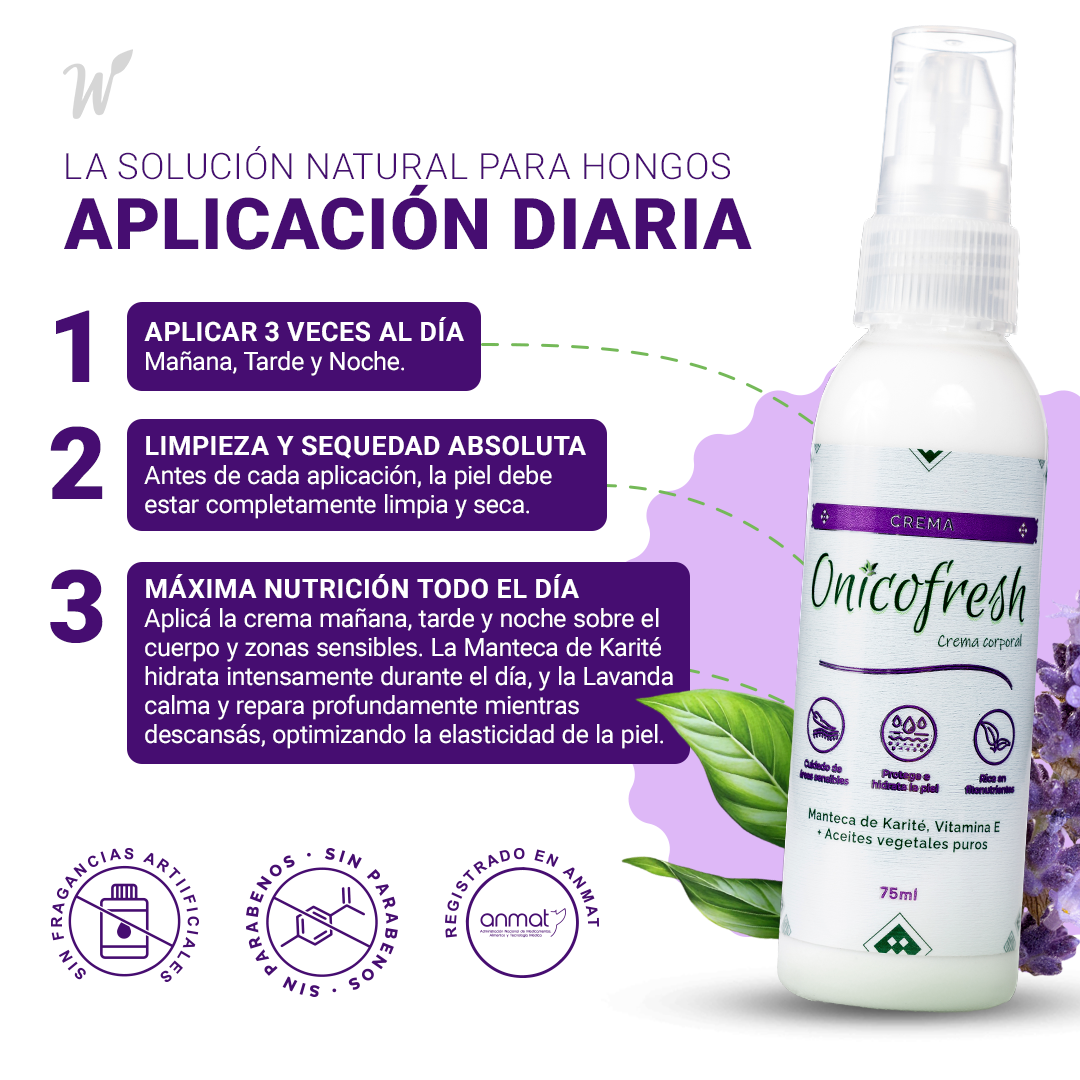 Crema Antihongos CUERPO y ZONAS SENSIBLES 75 ml