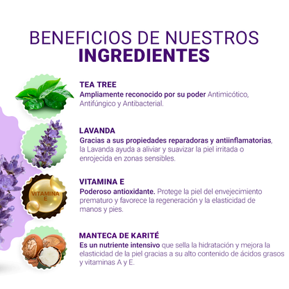 Crema Antihongos CUERPO y ZONAS SENSIBLES 75 ml