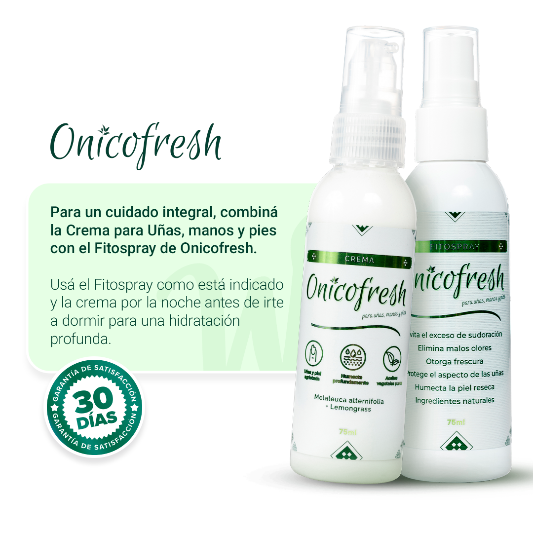 Kit Antihongos Fitospray Uñas + Crema Manos y Pies 75 ml c/u