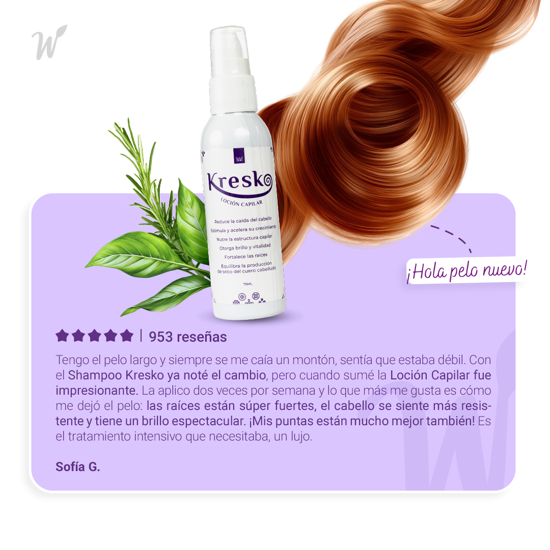 Loción CAPILAR ANTICAÍDA 75ml