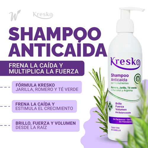 Shampoo ANTICAÍDA 300 ml